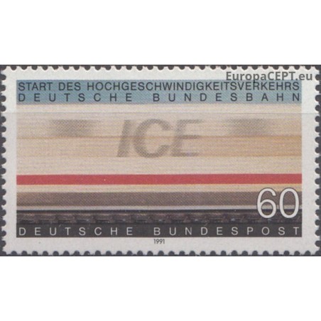 Germany 1991. Rail transport