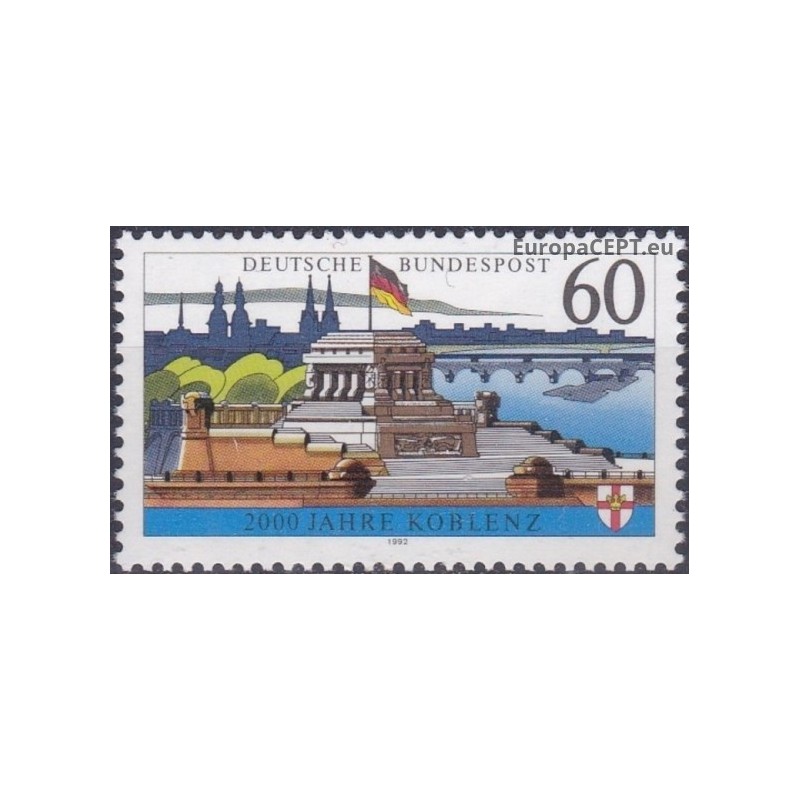 Germany 1992. 2000 years Koblenz
