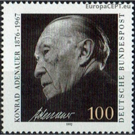 Vokietija 1992. Konradas Adenaueris