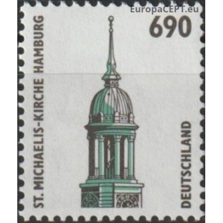 Germany 1996. Church in Hamburg