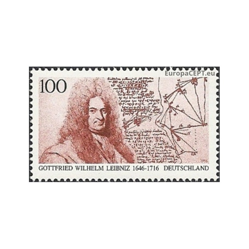 Germany 1996. Gottfried Wilhelm Leibniz