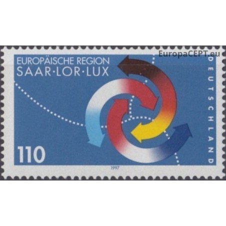 Germany 1997. Saar-Lor-Lux region