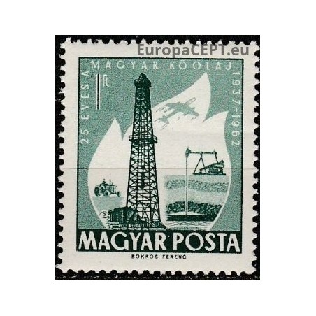 Hungary 1962. Petroleum industry