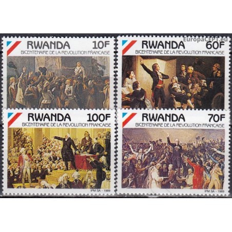 Rwanda 1990. French revolution