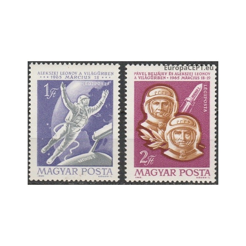 Hungary 1965. Cosmonauts