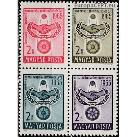 Hungary 1965. International Co-operation Year