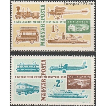 Vengrija 1966. Transporto muziejus