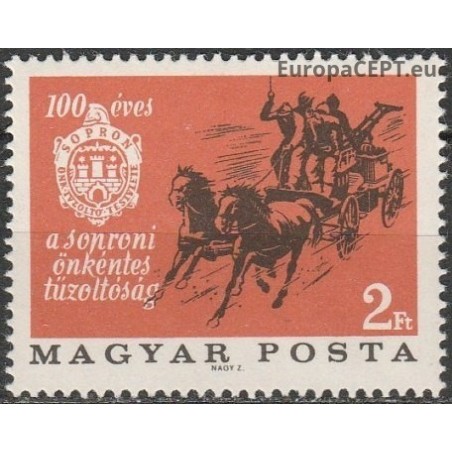 Hungary 1966. Firemans