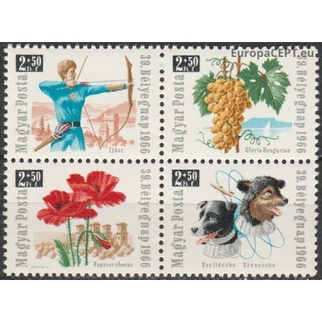 Vengrija 1966. Pašto ženklo diena