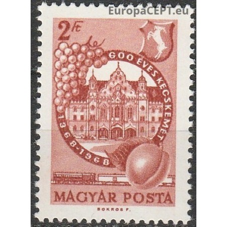 Hungary 1968. History of cities