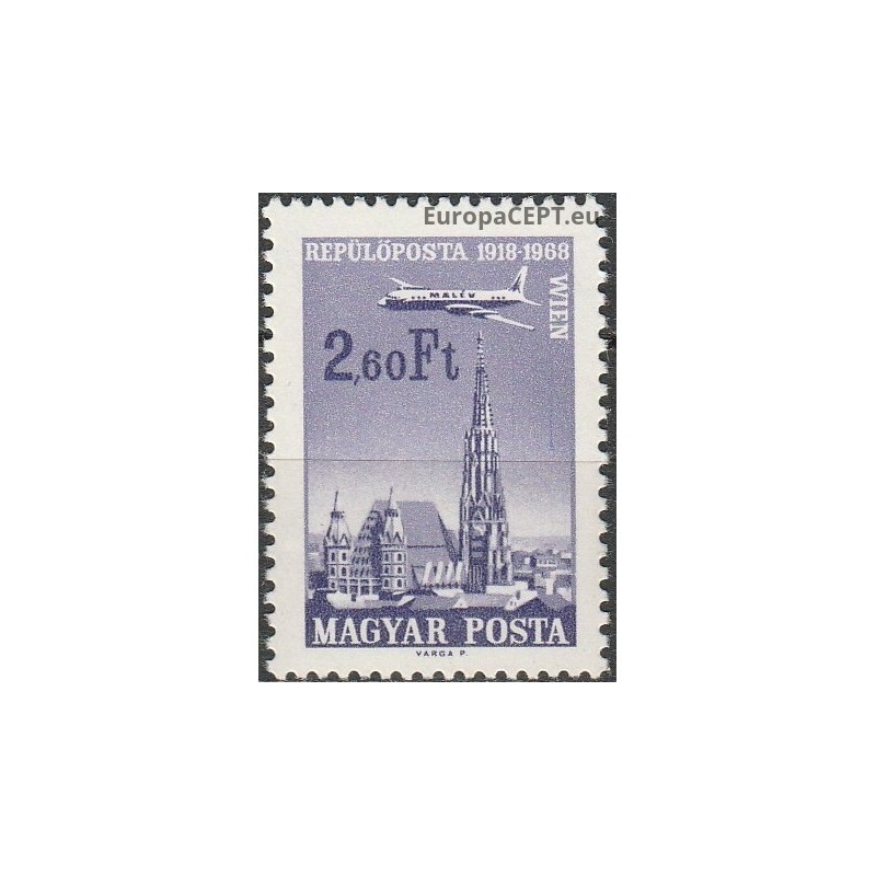 Vengrija 1968. Miestai ir orlaiviai