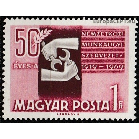 Hungary 1969. International Labour Organization