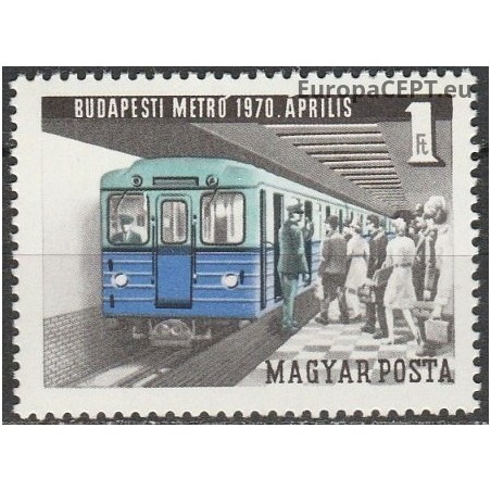 Vengrija 1970. Budapešto metro