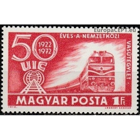 Vengrija 1972. Geležinkelių transportas