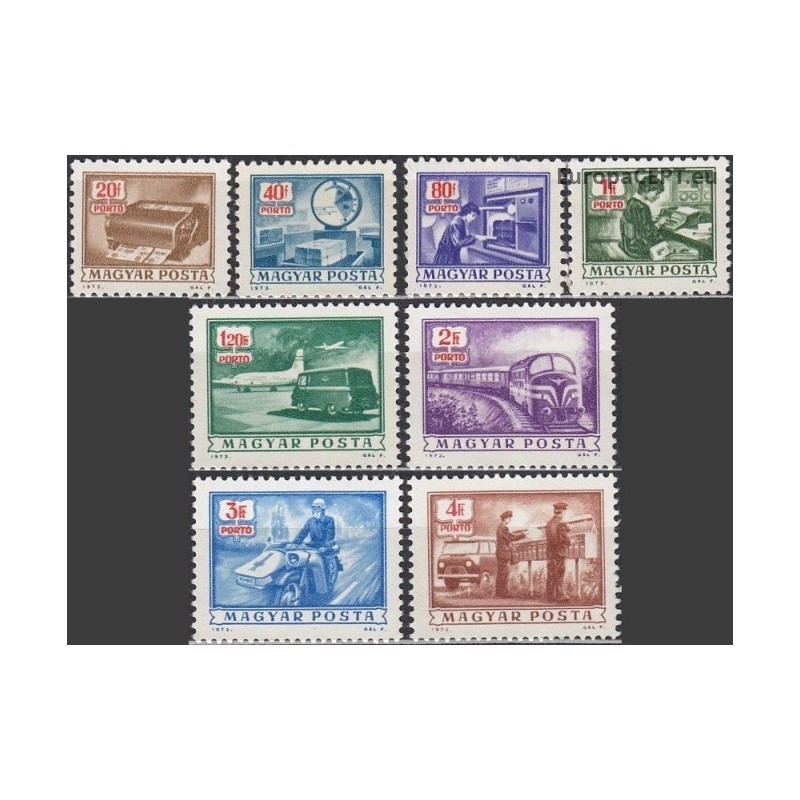 Hungary 1973. Post service