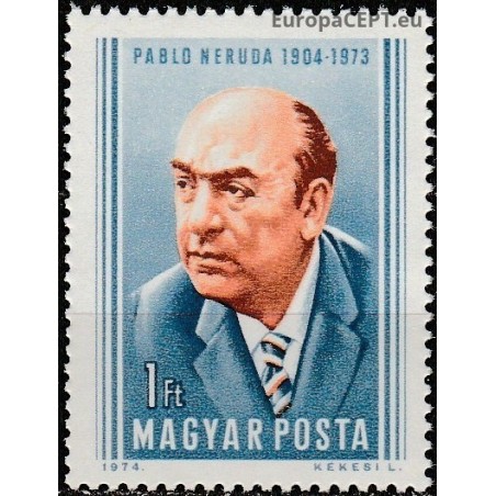 Hungary 1974. Writer (Chile)