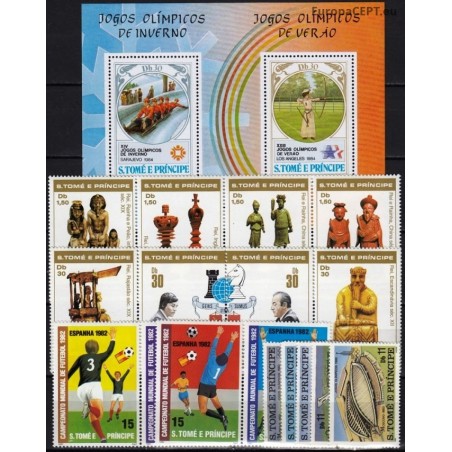 Sao Tome and Principe. Sports on stamps