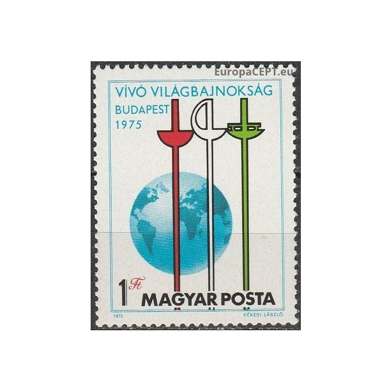 Vengrija 1975. Fechtavimas