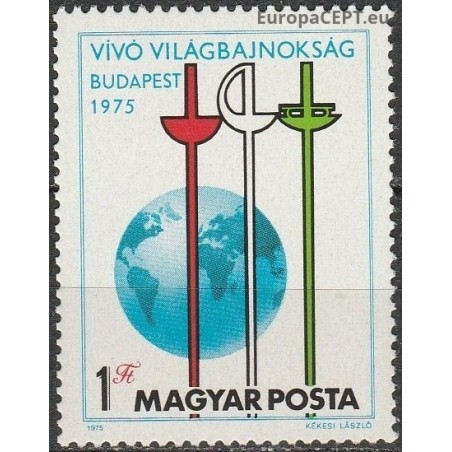 Vengrija 1975. Fechtavimas