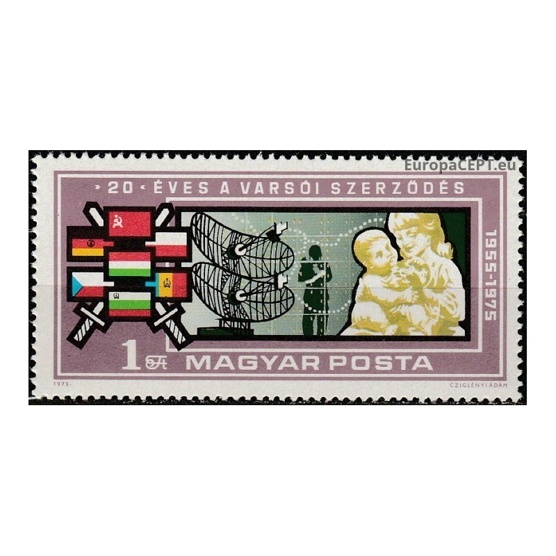 Hungary 1975. Warsaw pact