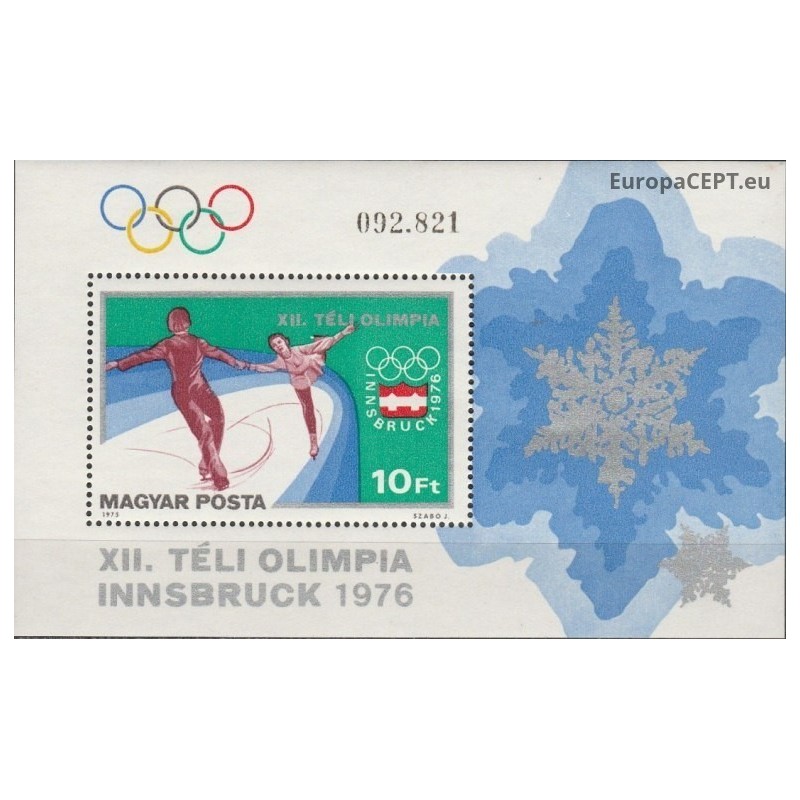 Hungary 1975. Winter Olympic Games Innsbruck
