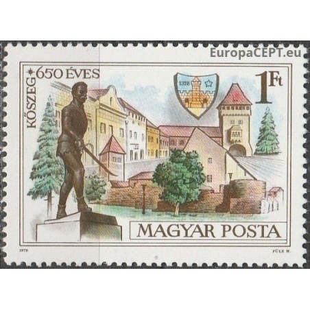 Vengrija 1978. Miestų istorija (Kiosegas)