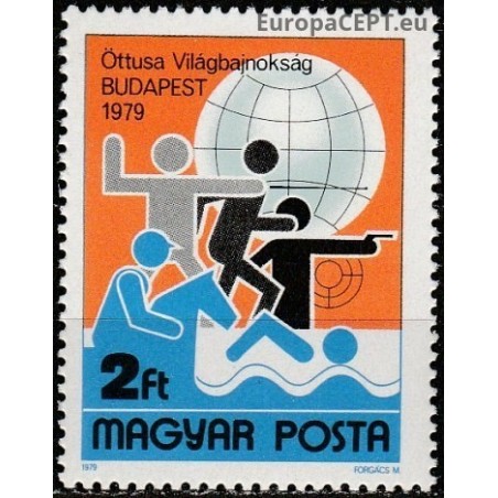 Hungary 1979. World championship in Modern pentathlon