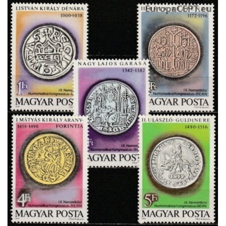Hungary 1979. Numismatic congress (coins)