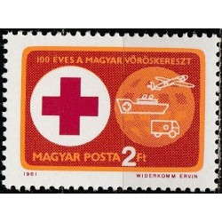 Hungary 1981. Red Cross