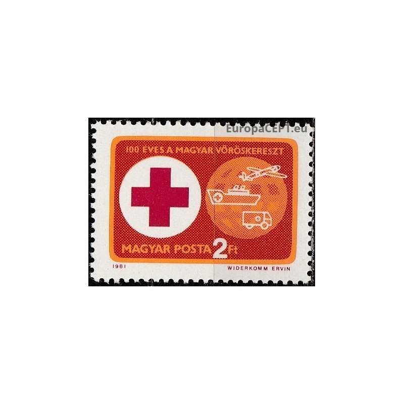 Hungary 1981. Red Cross