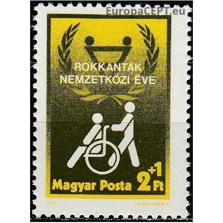 Hungary 1981. Disability
