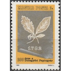 Vengrija 1982. Popieriaus pramonė
