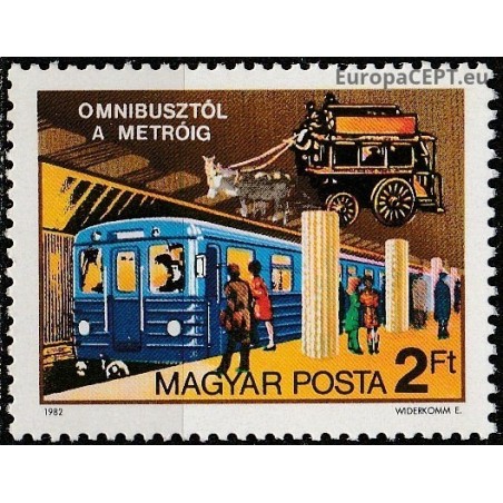 Hungary 1982. Public transport