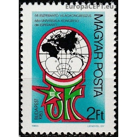 Hungary 1983. Esperanto