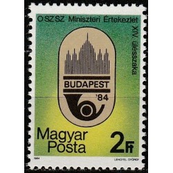 Vengrija 1984. Pašto istorija