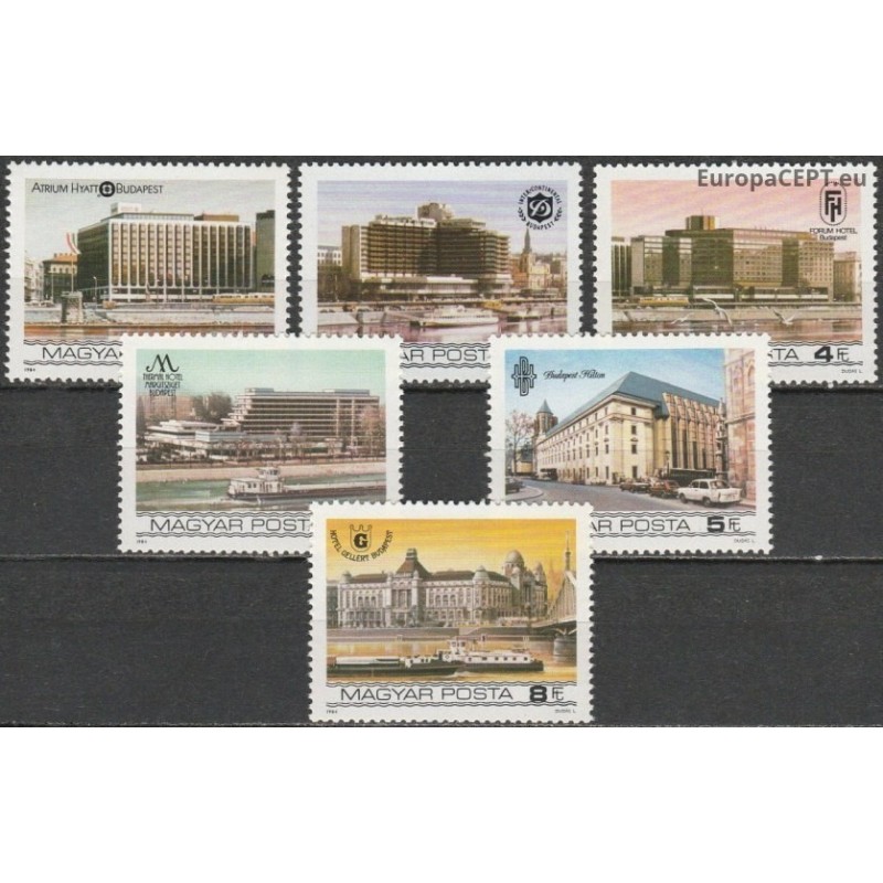 Vengrija 1984. Budapešto viešbučiai