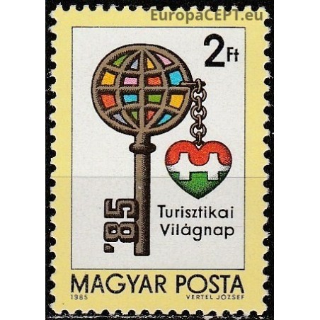 Hungary 1985. Tourism Day