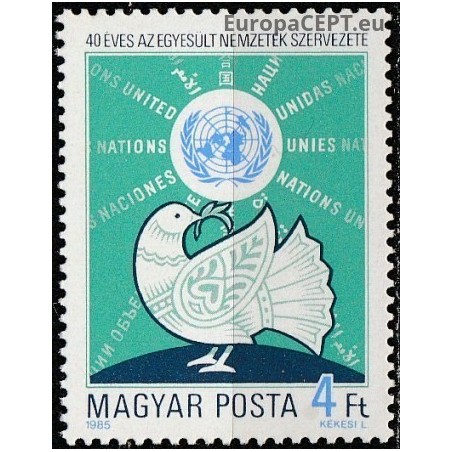 Vengrija 1985. Jungtinės tautos