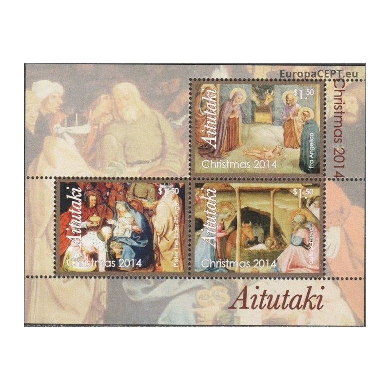 Aitutaki 2014. Religious paintings (Angelico, Bruegel & Paolo Schiavo)