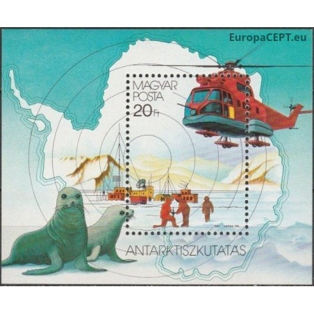 Hungary 1987. Polar research