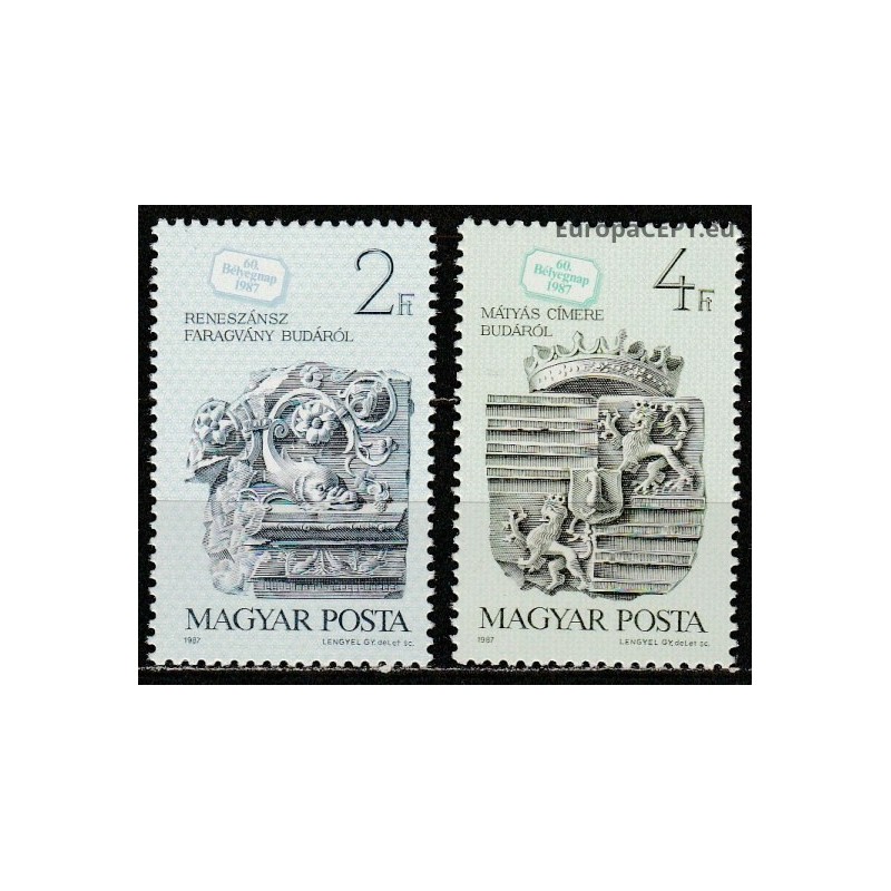 Vengrija 1987. Pašto ženklo diena