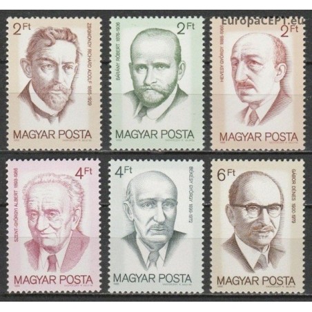 Hungary 1988. Nobel Prize laureates