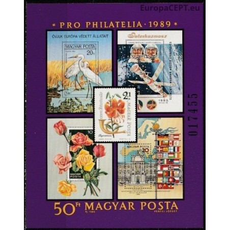 Hungary 1989. Stamps on stamps