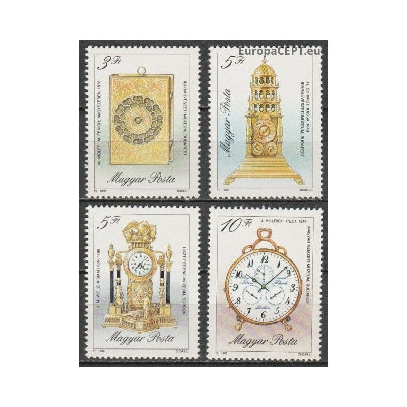 Hungary 1990. Clocks