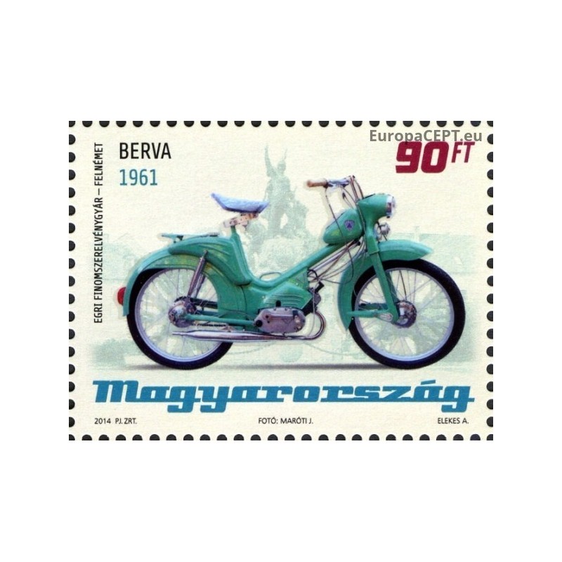 Hungary 2014. Old-timer motorbikes (Berva)