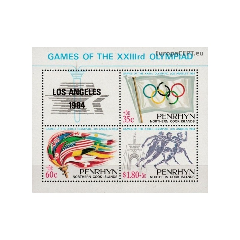 Penrhyn 1984. Olympic Games Los Angeles