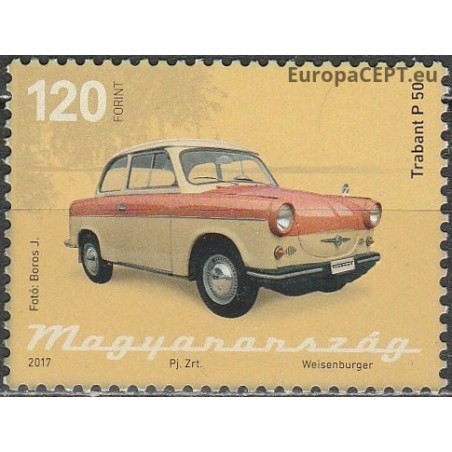 Hungary 2017. Vintage cars (Trabant P 50)