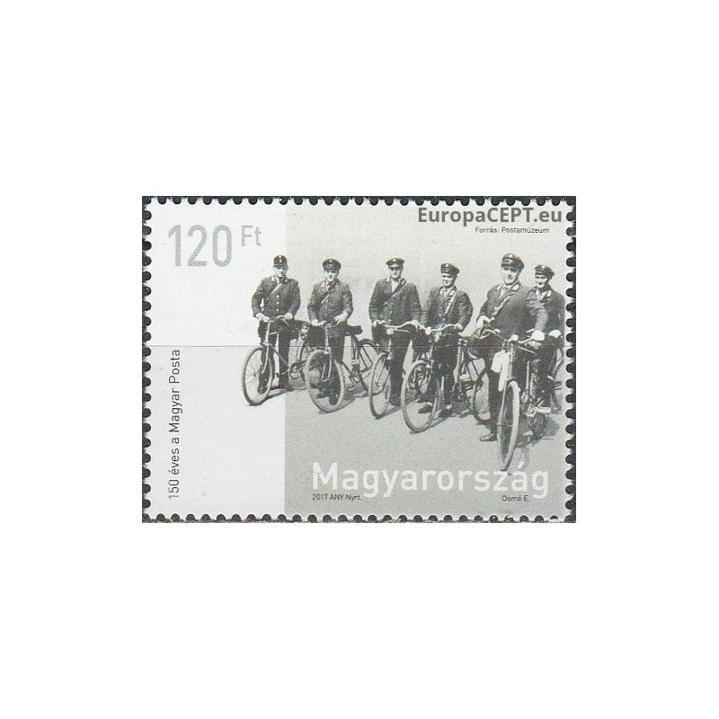 Vengrija 2017. Pašto transportas (dviračiai)