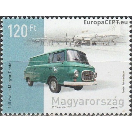 Vengrija 2017. Pašto transportas (Barkas automobilis)