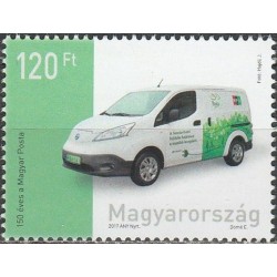 Vengrija 2017. Pašto transportas (elektromobilis)